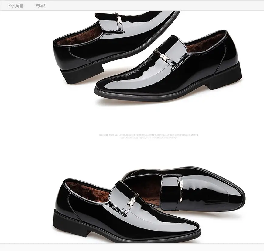 

Мужские туфли с острым носком, на низком каблуке, большой размер 38-44, весна-осень 2021