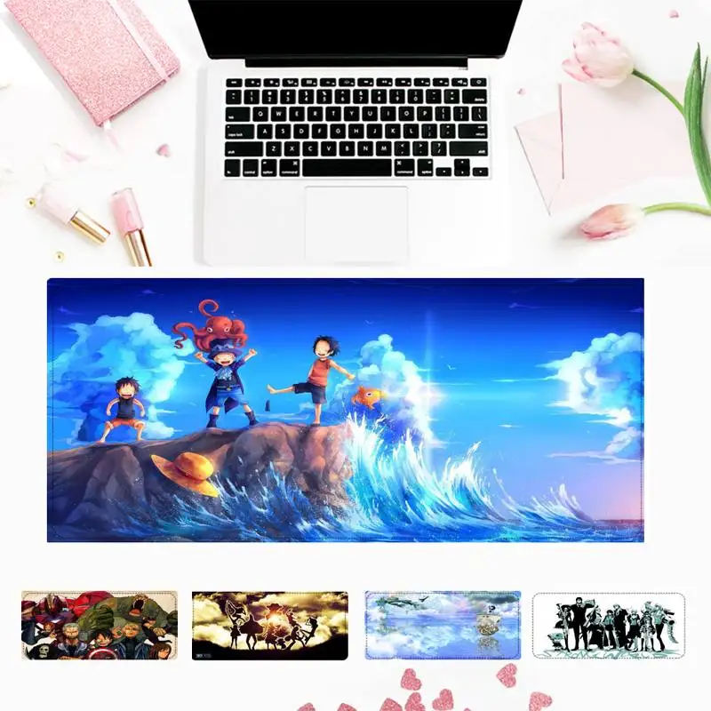 

Elegant OnePiece Mouse Pad Laptop PC Computer Mause Pad Desk Mat For Big Gaming Mouse Mat For Overwatch/CS GO