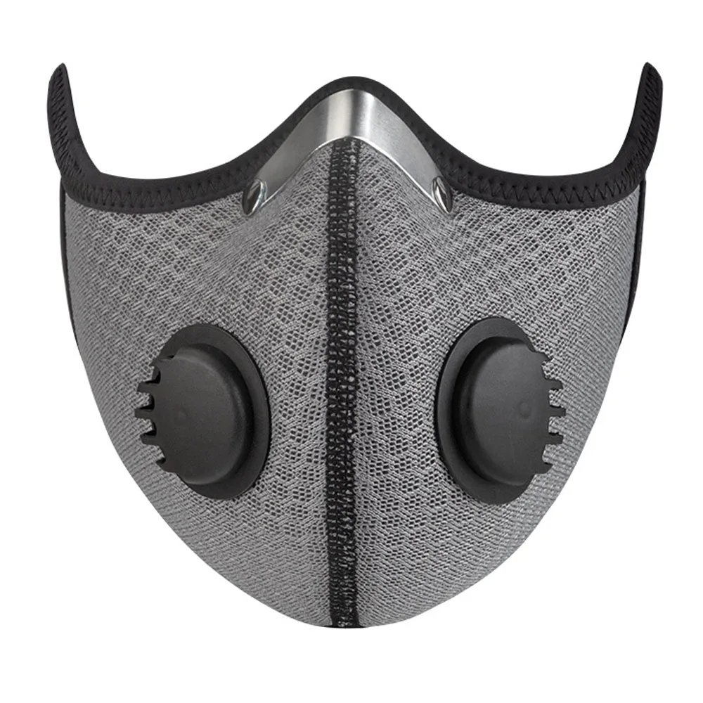 Многоразовая маска на половину лица велосипедная Пылезащитная защита от