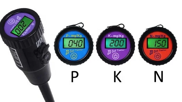 

Анализатор питательных веществ почвы мгновенной проявки калия