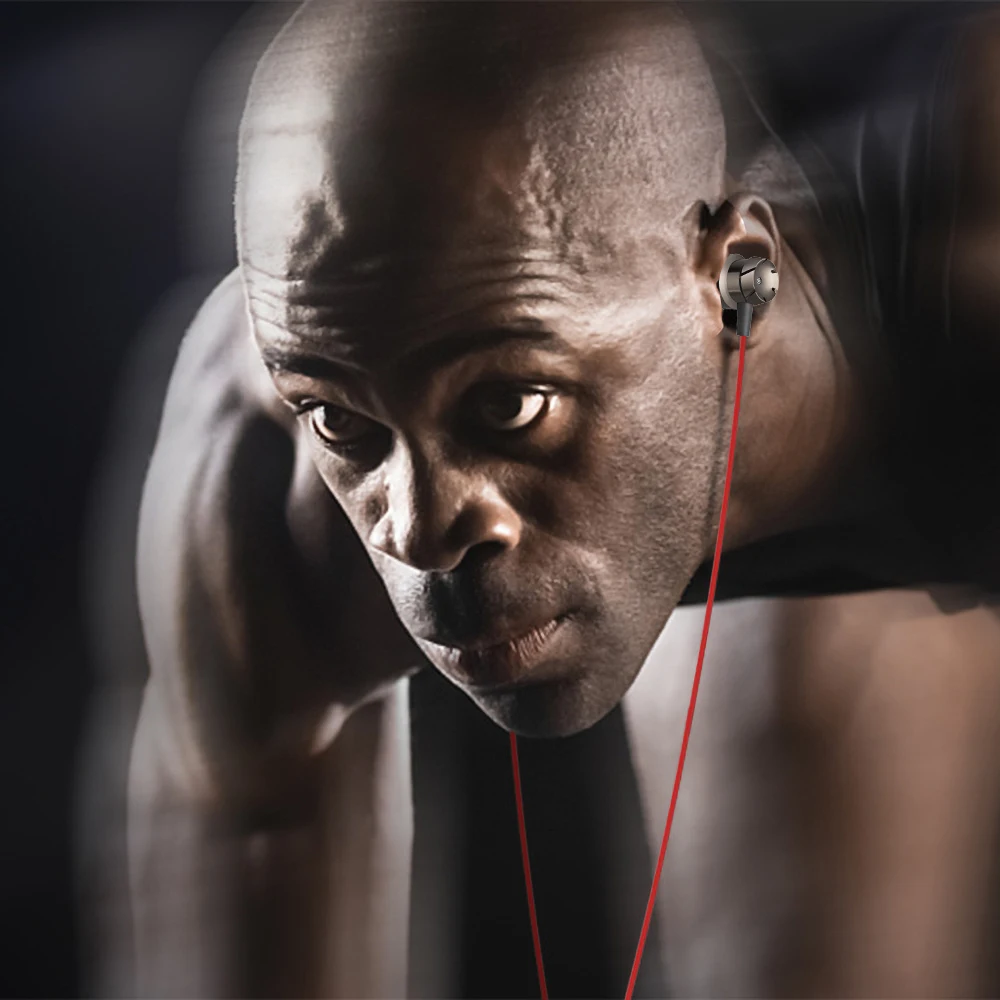 Wired Metal 3.5mm Earphones In-Ear Heavy Bass Dynamic Earphone With Mic For Xiaomi Huawei Phone HIFI DJ Earbuds | Электроника