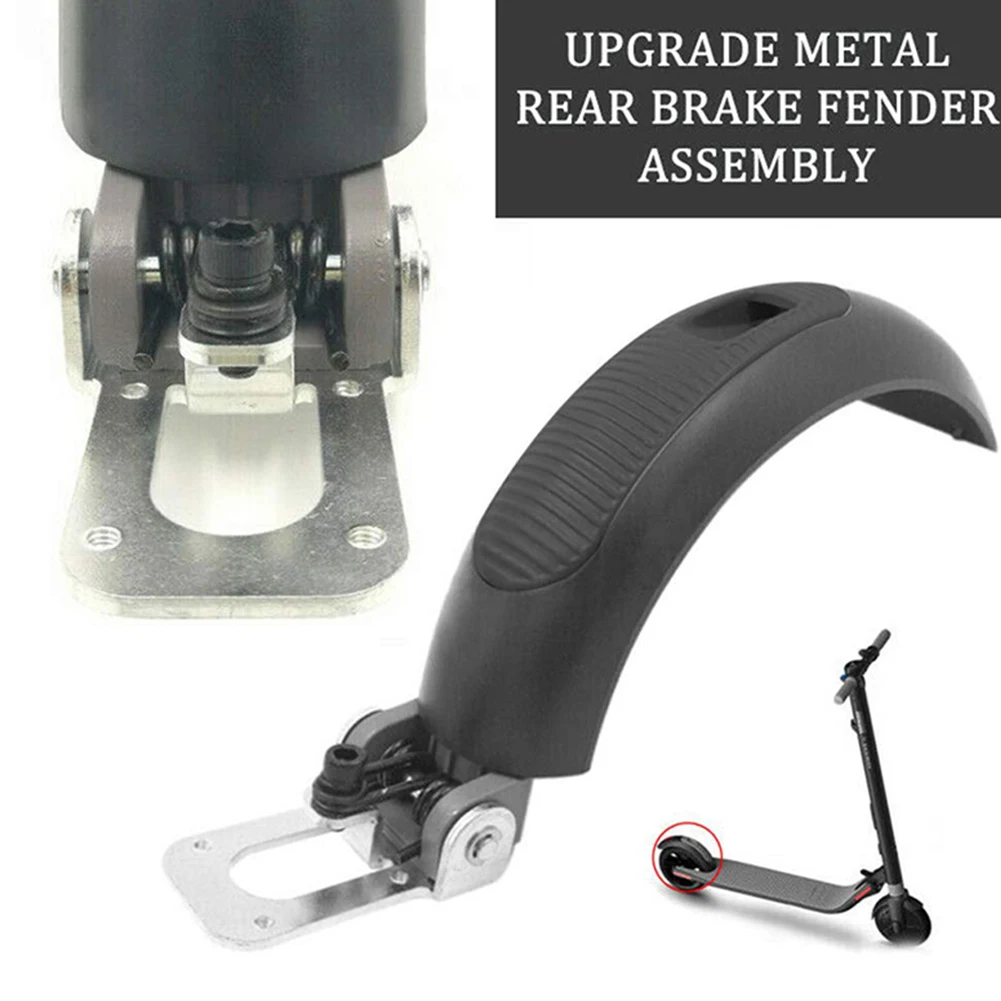 Upgraded Metal Rear Brake Fender Assembly For Ninebot ES1 ES2 ES4 Scooter Folding Electric Guard Skateboard Fenders | Спорт и