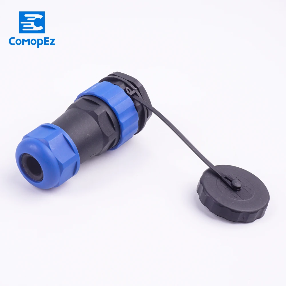 Водонепроницаемый кабельный разъем SP28 типа IP68 прямой штекер и гнездо 3 5 7 9 12 16 19 24