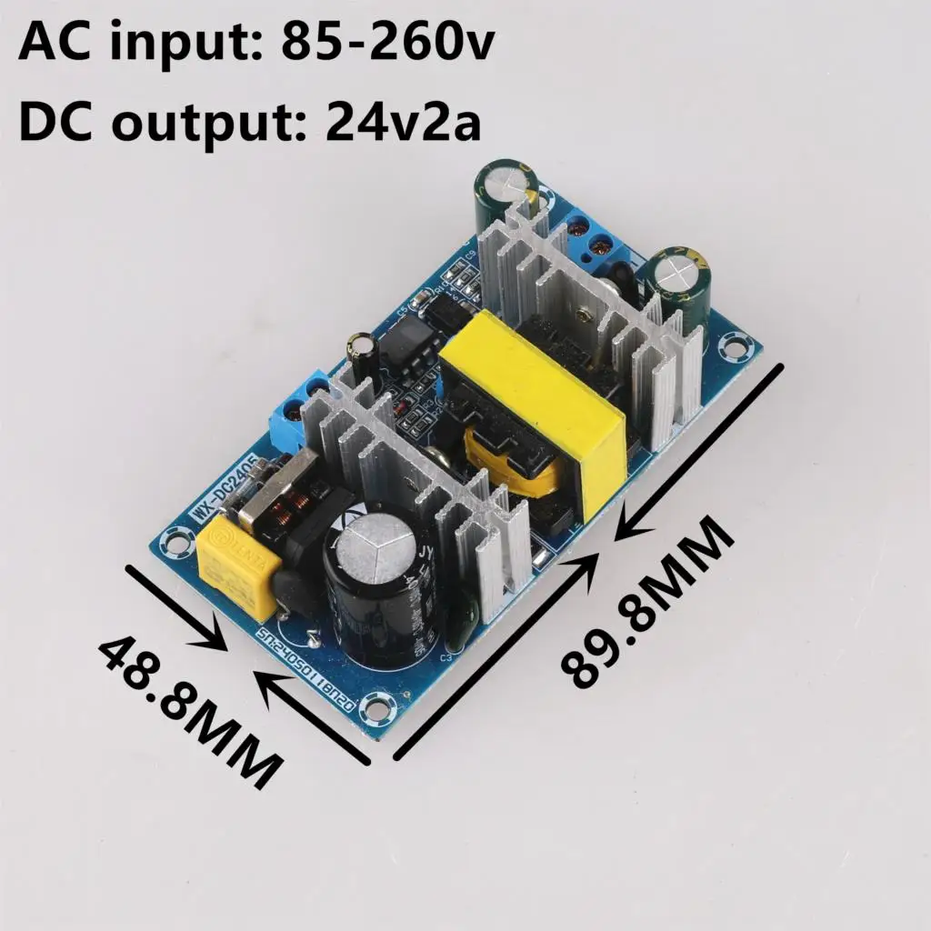

AC 100-240V to DC 24V 2A импульсный источник питания