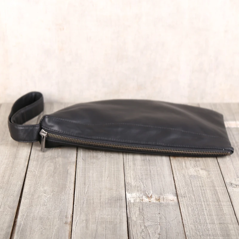 Роскошный мужской клатч ручной работы из натуральной кожи Повседневная