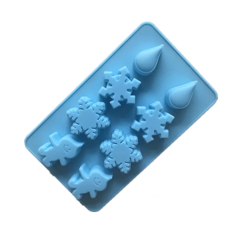 8 формами Рождественская серия силиконовая форма для выпечки прессформы