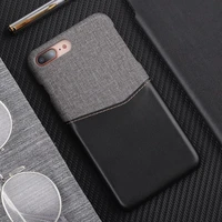leather in canvas phone case for iphone 11 12pro personalized fashion design for iphone 12 12pro back cover