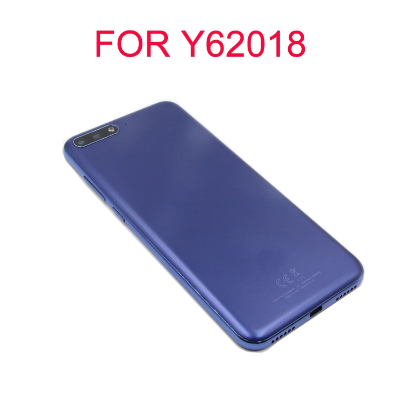 Оригинальное качество Y6 2018 задняя крышка батарейного отсека корпуса для Huawei Prime