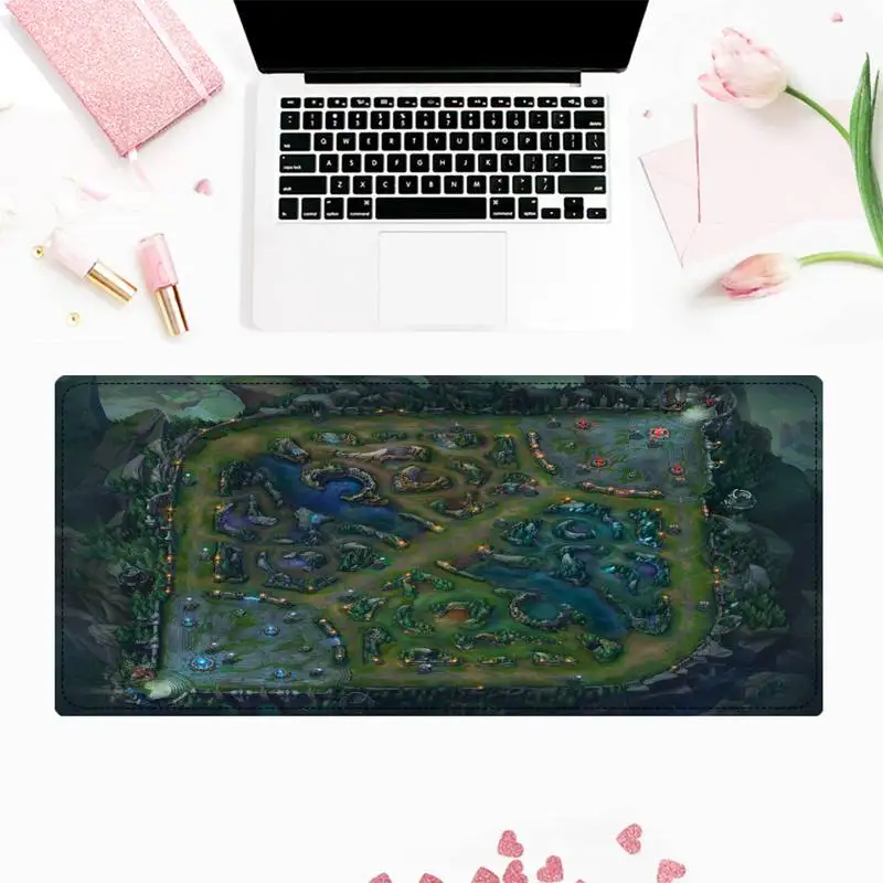 

Cool Fashion League Of Legends Map DIY Design Pattern Game Mousepad Free Shipping Large Mouse Pad Keyboards Mat