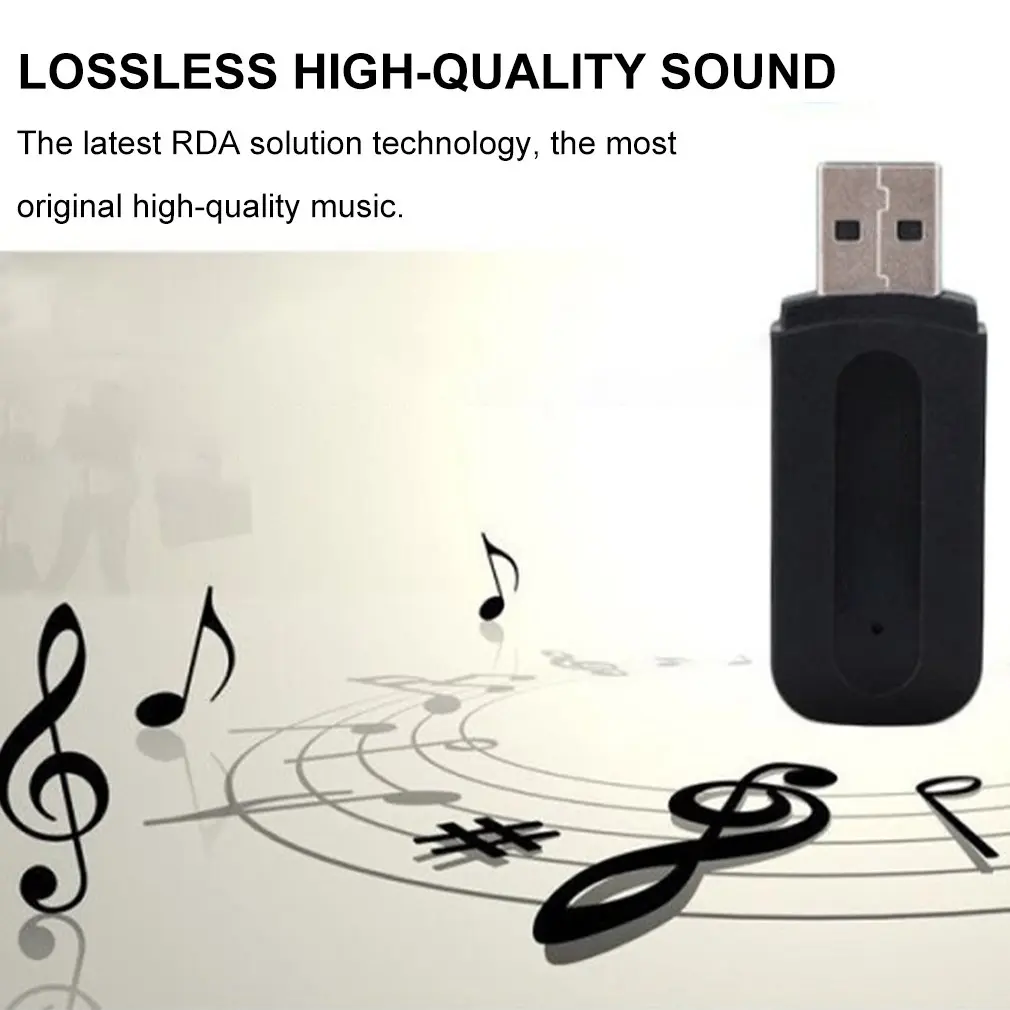 3 5mm jack usb bluetooth compatible aux wireless car audio receiver a2dp music receiver adapter for androidios mobile phone free global shipping