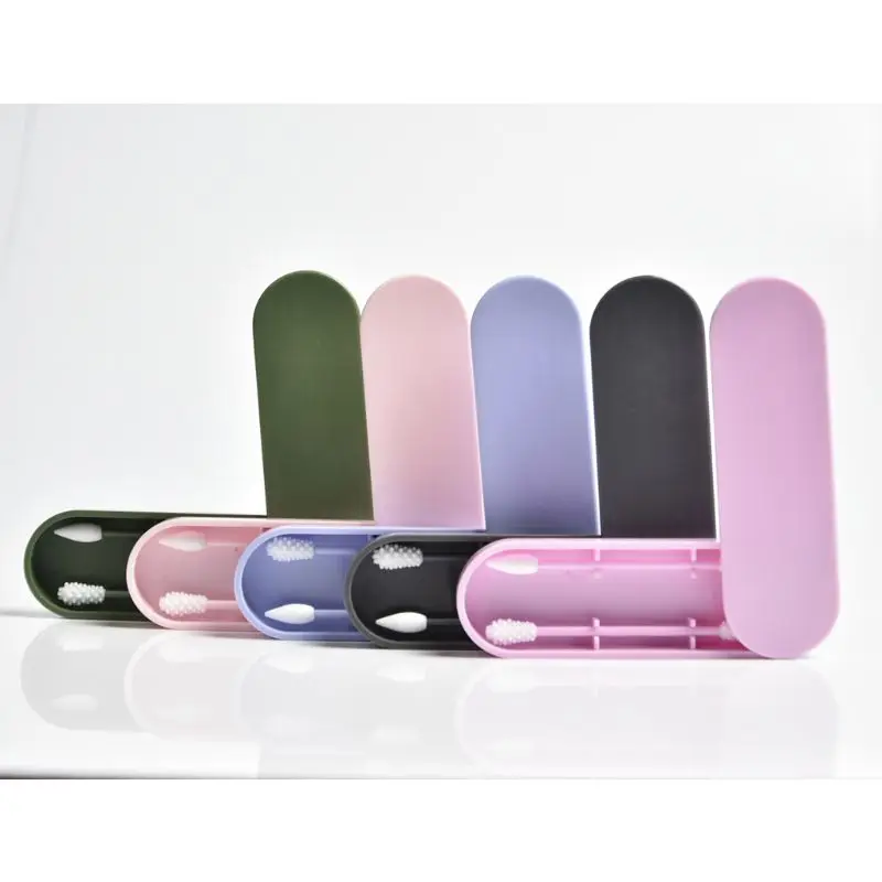 2 шт. силиконовые ватные палочки для красоты многоразовые макияжа чистки