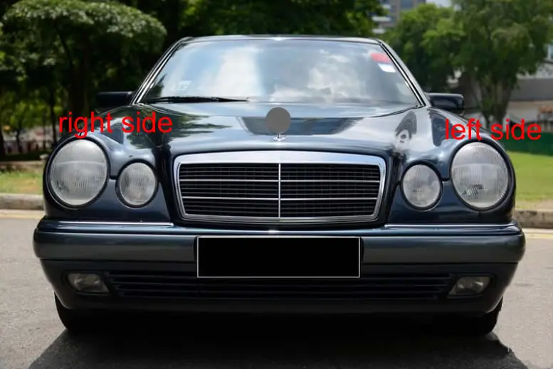 Для 1995-2003 Mercedes-Benz W210 E200 E240 E260 E280 крышка фары прозрачный корпус фары абажур стекло объектив