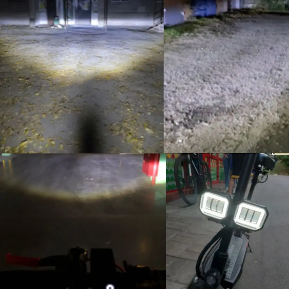 2 шт./1 шт. Водонепроницаемый круглый светодиодный светильник ангельские глазки