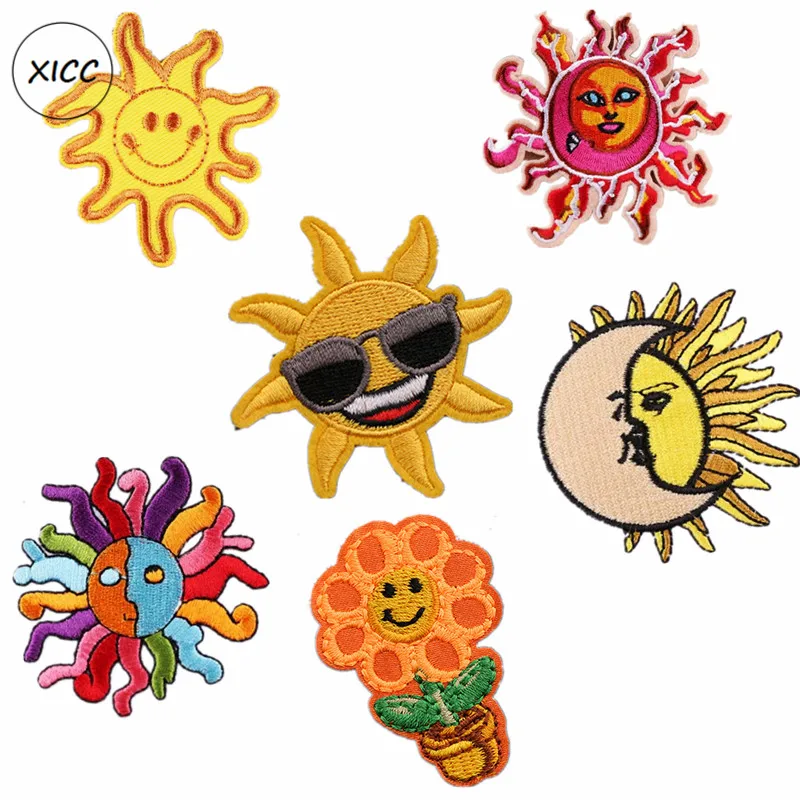 T N с аппликацией в виде Золотой Звезды рисунком &quotПодсолнух&quot вышивка