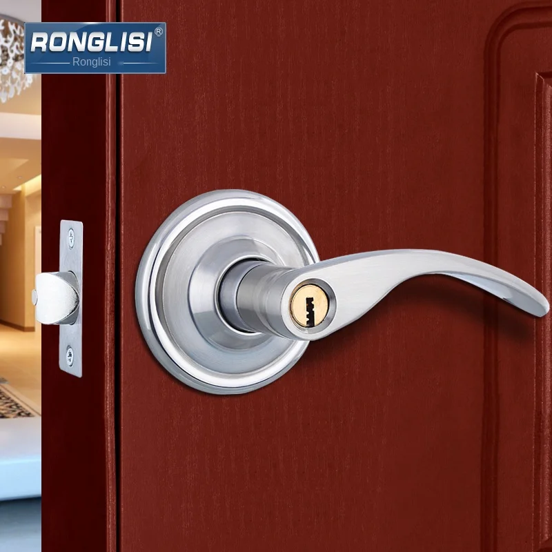 Rong Li кремниевый шариковый замок из нержавеющей стали закрытый дверной для