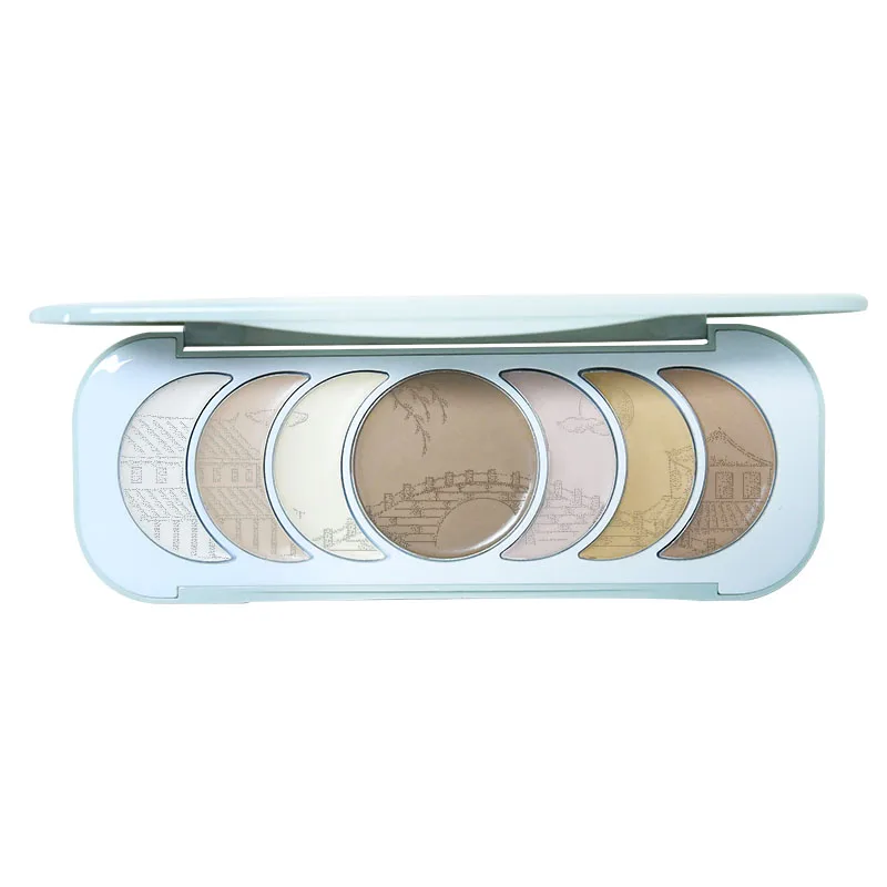 7color Natural Professional Concealer Palettes makeup Facial Face Cream Cosmetic make up kit contour powder wholesale | Красота и