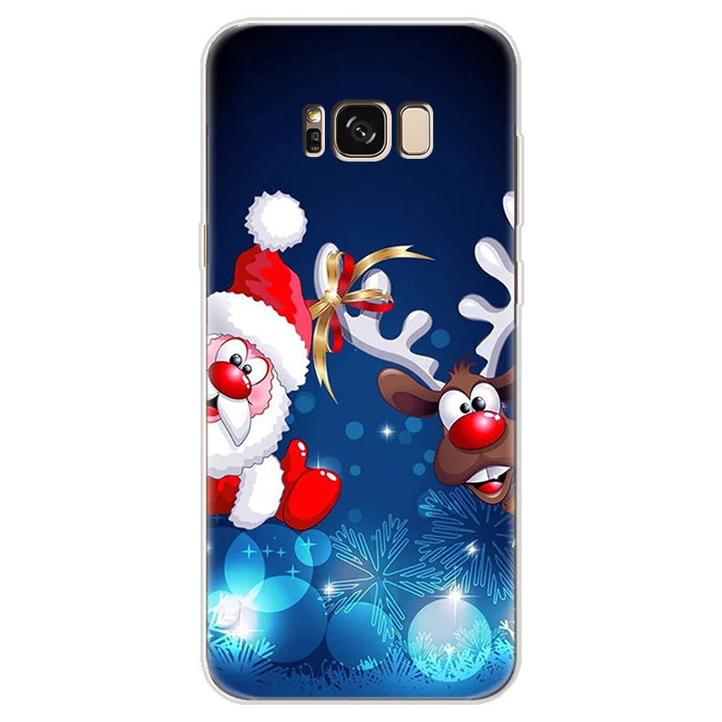 sd-ldlu Рождественский подарок бант из ленты TPU с изображением для samsung Galaxy J3 J5 J6 J7 Prime S8 S9 S10 плюс A5 A7 A8 Примечание 8 9 A50 A70 мягкий чехол - Цвет: sd-ldlu