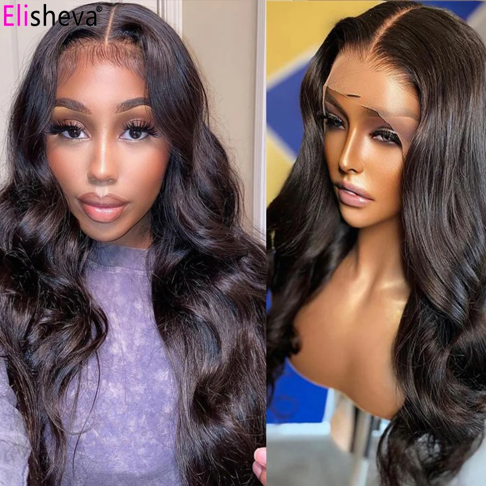 

Middle Part Body Wave Lace Wig 13x1 Lace Human Hair Wigs 30inch T Part Bodywave Lace Wig Human Hair Wigs Prepluched For Women