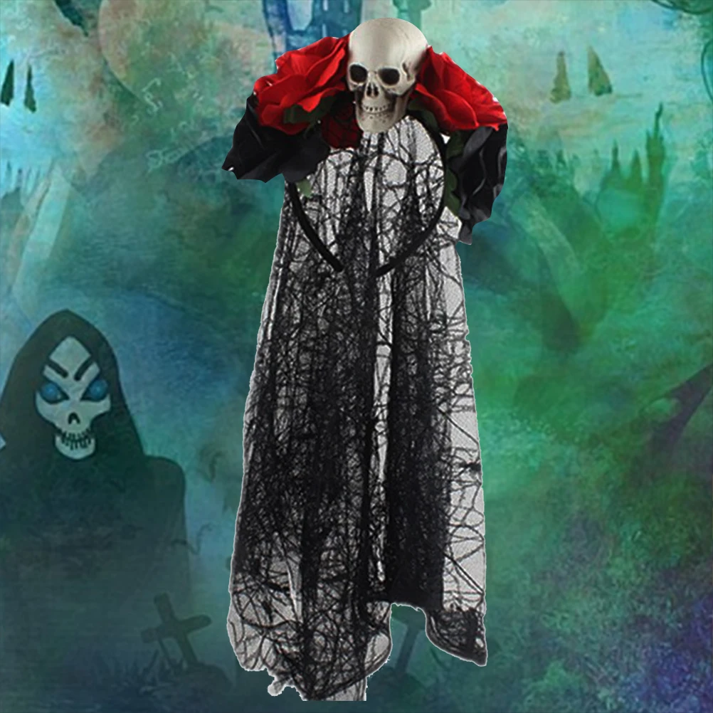 1 шт. головной убор на Хэллоуин обруч для волос череп готический Уникальный