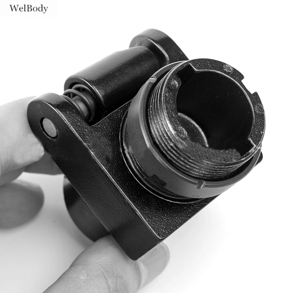 Side Folding Butt Bearing Adapter for AK Metal Alloy Mount Hunting Accessories Stock Adaptor Fitment | Спорт и развлечения