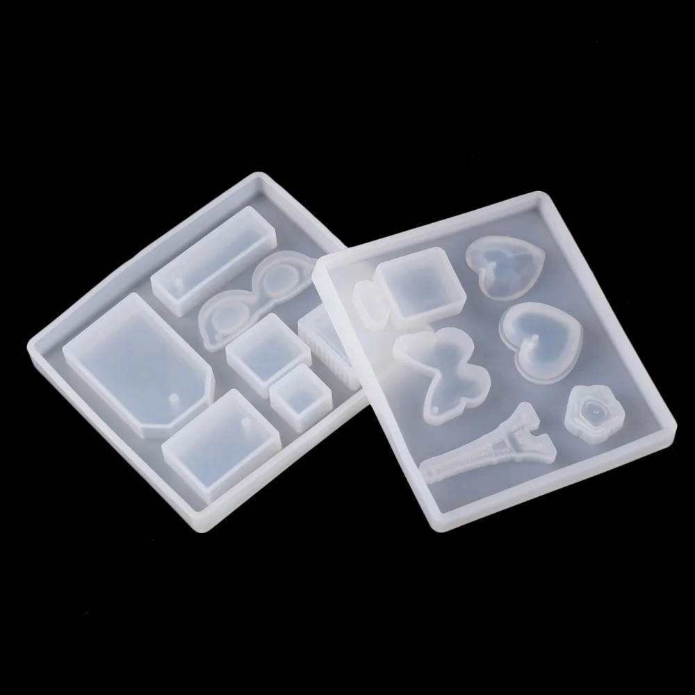 1 шт. Жидкая силиконовая форма для ювелирных изделий из УФ смолы формы