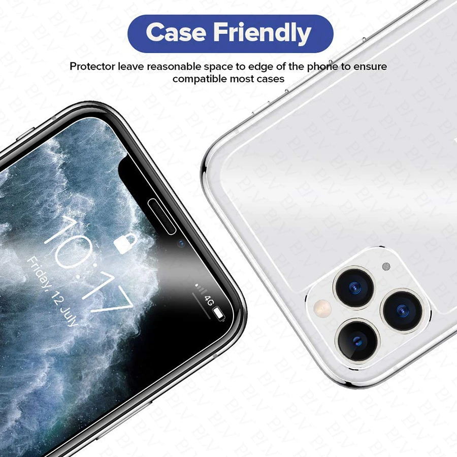 3 шт полное покрытие закаленное стекло для iphone 11 Pro Max стекло iphone X XR XS Max Защитная пленка для экрана для iphone 11 pro max