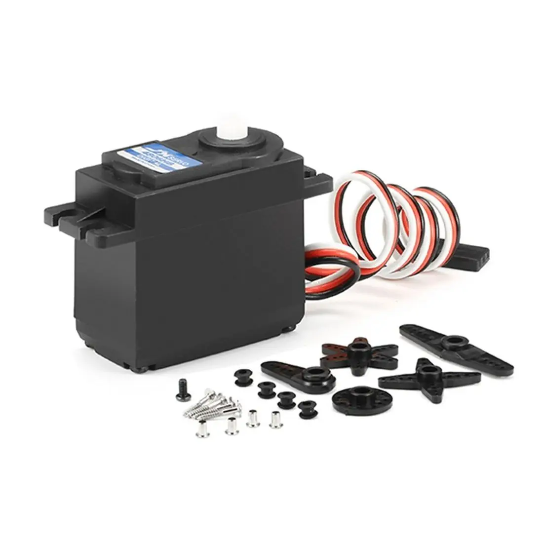 

JX PDI-4806HB 6kg Steering Digital Plastic Gear Core Servo Torque for RC Car Boat Big Wooden Fixed Wing Drone