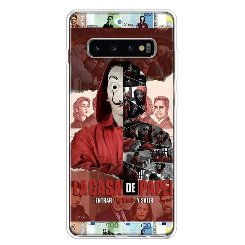 TW229-6 Tv La Casa de papel чехол для телефона samsung Galaxy S10+ Lite Note 10 9 8 S9 S8 J4 J6 J8 Plus S7 S6 чехол - Цвет: TW229-6