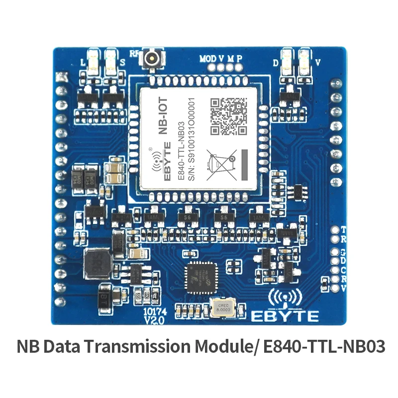 

Последовательный порт COJXUN NB-IoT порты TCP, UDP протокальный B8 частота ebyte E840-TTL-NB03 IPEX интерфейс M2M беспроводной модуль приемопередатчика