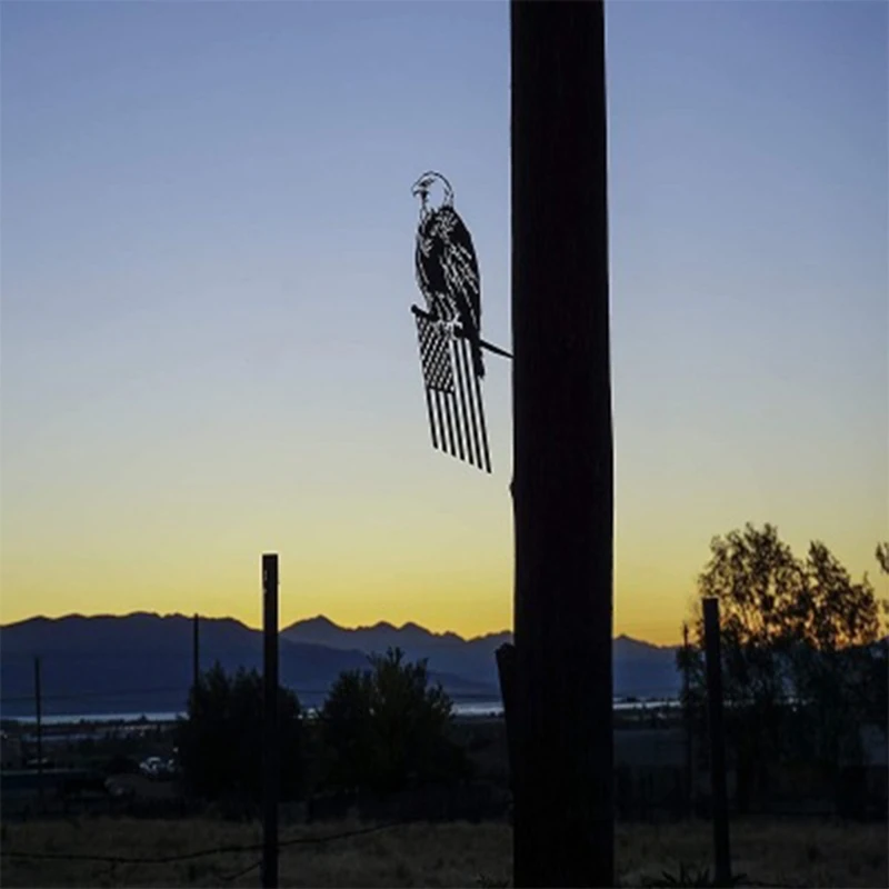 

Metal Animal Stake Owl Silhouette Art Fairy Garden Yard Home Decoration Outdoor 69HF