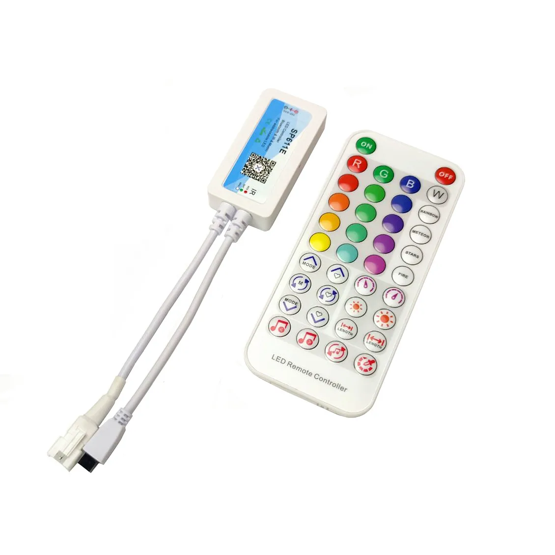 Пиксельная Светодиодная лента WS2811 WS2812 контроллер с Bluetooth/музыкой/ИК