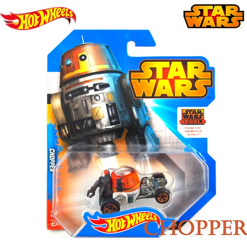 Подлинные Hot Wheels Звездные войны классический фильм тема серии ролевая модель автомобиля коллекция игрушек для детей мальчиков подарок на день рождения CGW35 - Цвет: Chopper