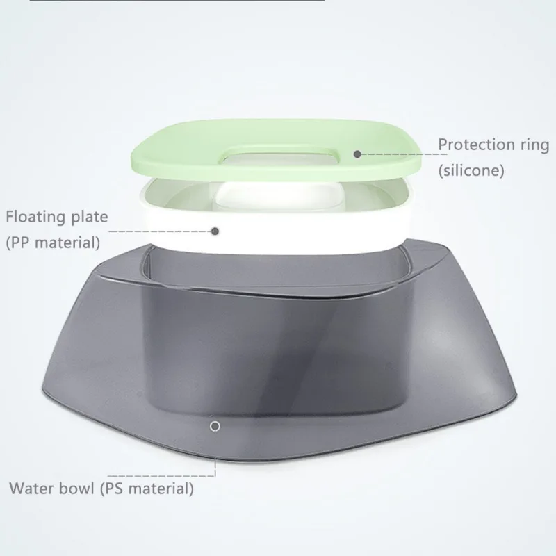 

1400ml Pet Dogs Cats Bowls Water Feeder Container Dogs Cats Drinking Pet Feeder Products Pet Food Supplies