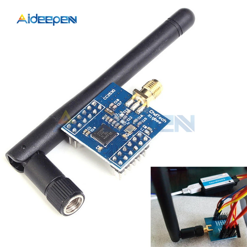 3 В CC2530 модуль Zigbee UART беспроводной основной CC2530F256 Серийный порт 2 4 ГГц |