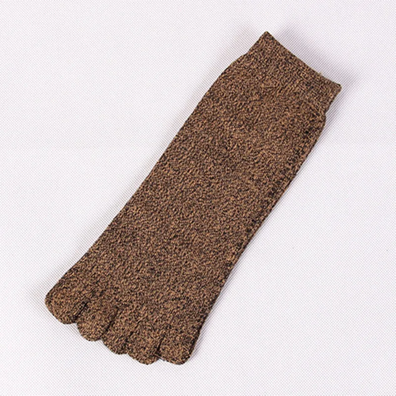 1 пара мужские хлопковые носки с пятью пальцами Мужские дышащие