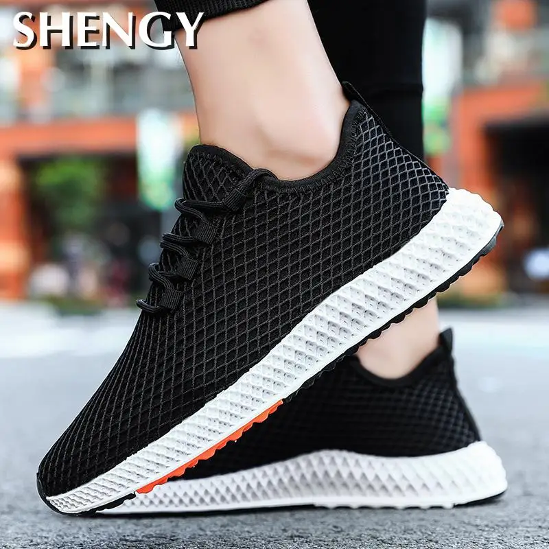 Мужские кроссовки для тенниса повседневная Летняя мужская обувь бега спортивная