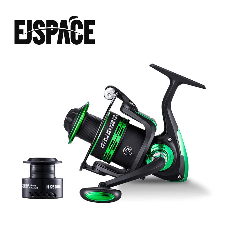 Металлическая катушка для спиннинга EJSPACE рыболовная Катушка максимальное усилие