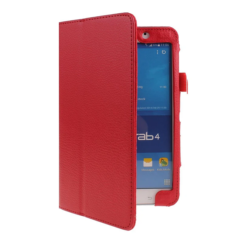 Для samsung Galaxy Tab 4 7 0 "Чехол TAB дюймов SM-T230 T231 T235 ультратонкий кожаный чехол-книжка с