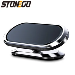 stonego metal magnetic phone holder 360 rotating car phone holder stand zinc alloy magnet car support mount cellphone holder free global shipping
