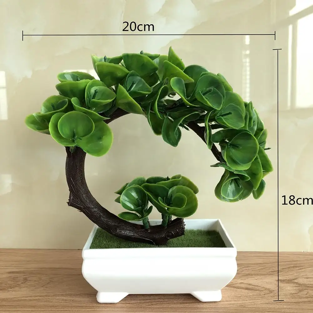 

1Pc Potted Artificial Flower Bonsai Stage Garden Wedding Party Decor Ornament