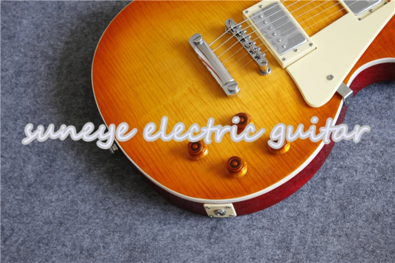 Suneye электрические гитары в Бостоне закат выцветает Отделка красное дерево