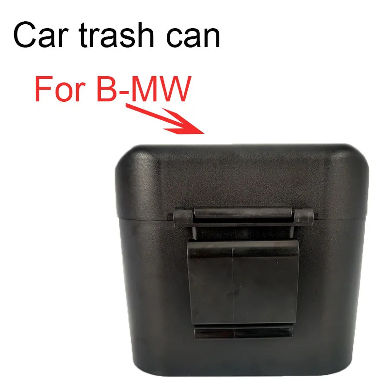 

1pcs Car Trash Bin Hanging Ashtray Trash Can Holder for BMW E39 F10 F30 E46 E60 E90 E34 E92 F20 320i X1 S1000rr Car Accessories