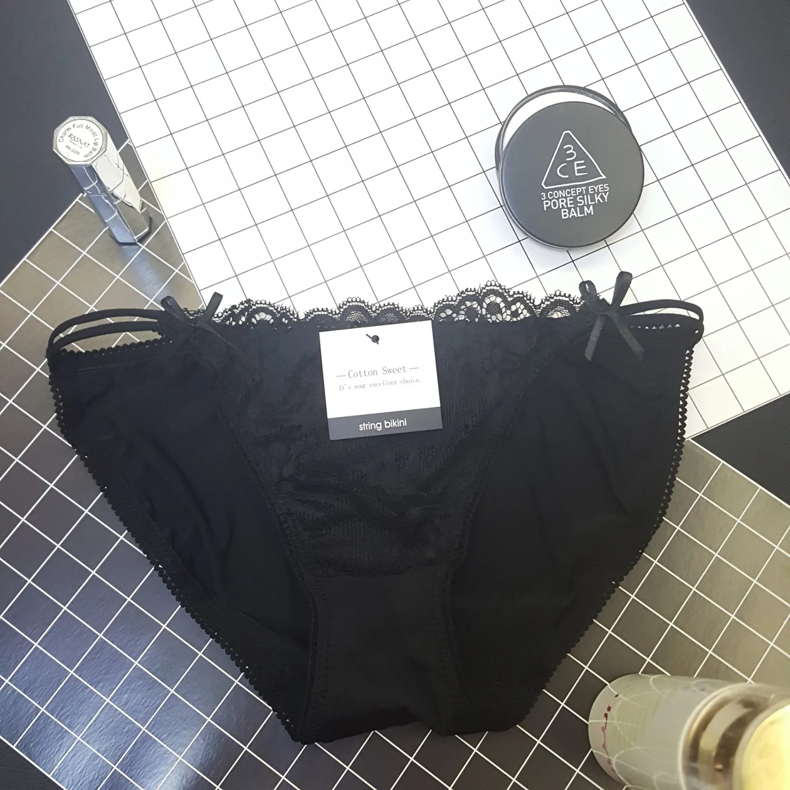 

3PCS/Set Women's Panties Sexy G-String Perspective Woman Thong Low-waist Underpants T-back Female Underwear Lingerie Briefs