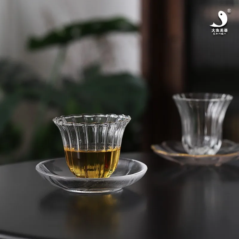 

Thickened Glass Tea Cup Cute Milk Drinkware Clear Glass Mug Tea Cup Set Glassware For Drinking Canecas Kitchen Tools EB5BL
