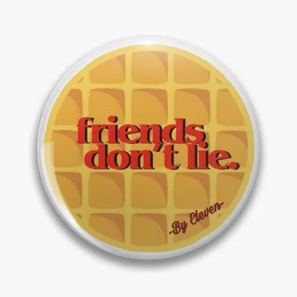 

Eleven Friends Do Not Bind Eggos Customizable Soft Button Pin Clothes Fashion Collar Lover Decor Gift Badge Creative Metal