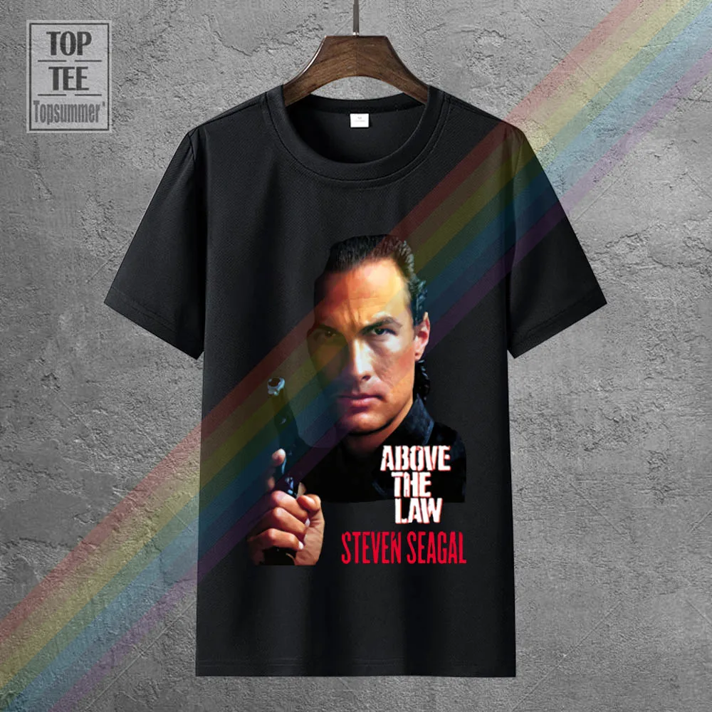 Above The Law T Shirt Tee Steven Seagal Action Movie New From Us 2019 funny double side 2nd airborne division us army paratrooper all american death from above t shirt unisex tee