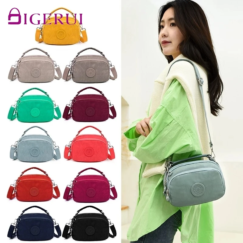 Маленькая женская Холщовая Сумка DIGERUI повседневный однотонный мессенджер на