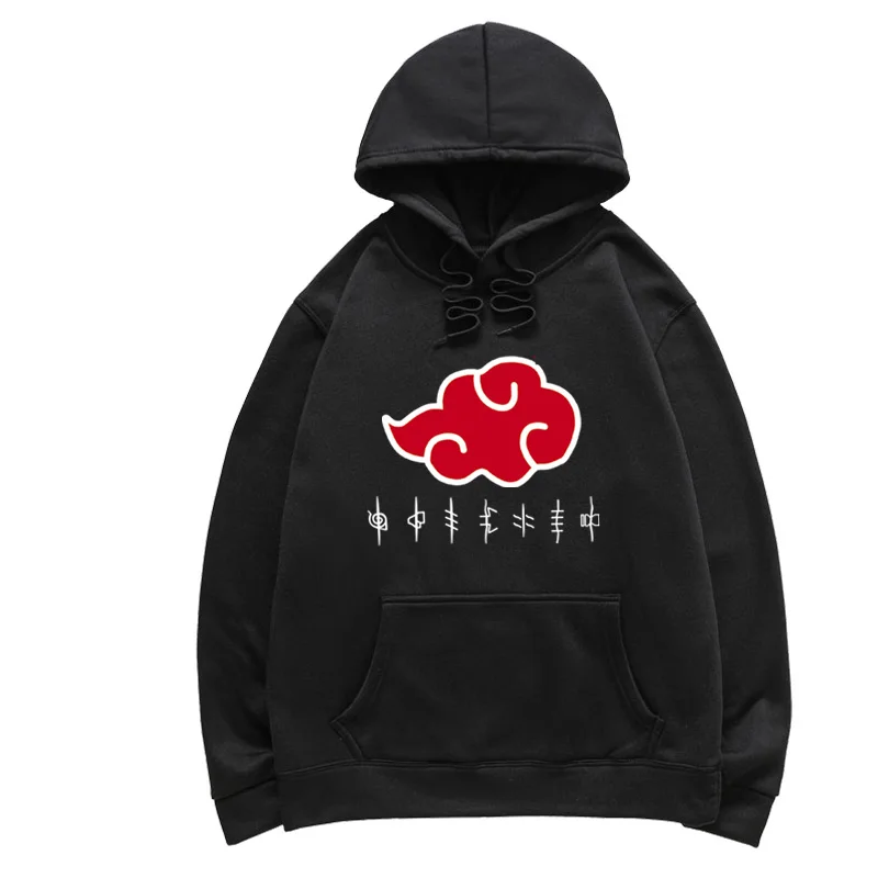 

Новинка, толстовка Akatsuki, мужской спортивный костюм для бега, свитшоты, флисовые толстовки на осень и зиму, уличная одежда в стиле Харадзюку, ...