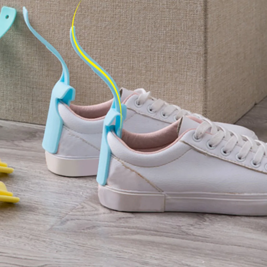 4 шт. помощник для ленивых ботинок портативные аксессуары обуви ручка подъемный