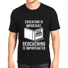 Футболка с принтом, новинка, модная геоячейка, gps кэш-память, геоячейные координаты, Топ geocach, мужские свободные футболки по индивидуальному заказу, персонализируемые футболки